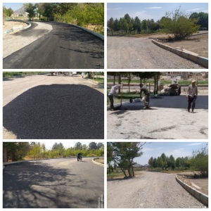 عملیات زیرسازی جدول گذاری آسفالت