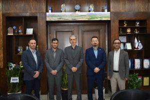 دیدار رئیس ارتباطات منطقهای و بینالمللی فولاد مبارکه با شهردار زیباشهر به مناسبت روز شهرداریها و دهیاریها